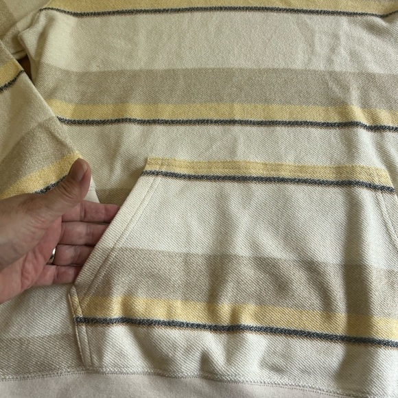 NWT Quick Silver The Great Otway Striped Cotton Hoodie Big Boys XL 18-20 Unisex - Picture 7 of 13